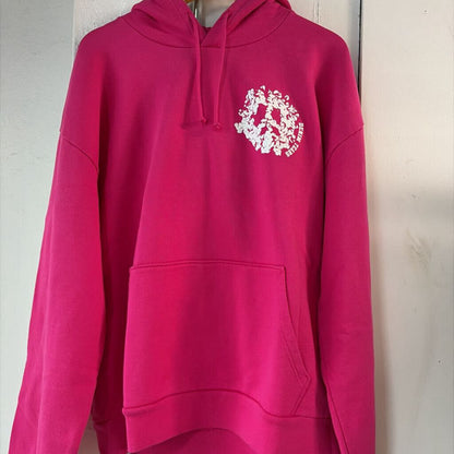 DENIM TEARS PINK PULLOVER SZ. XXL