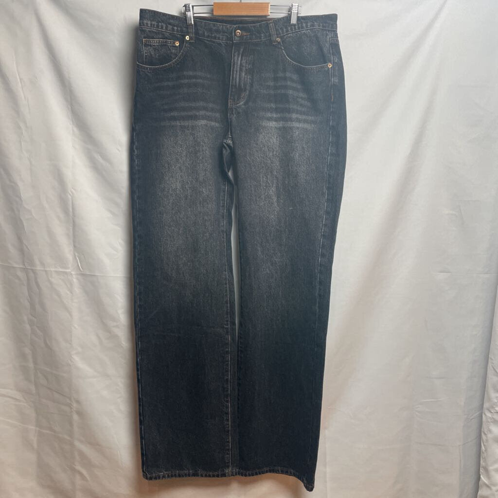 GVgalery Logo Black Denim Sz. XXL