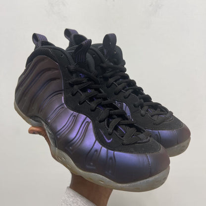 NIKE FOAMPOSITES EGGPLANT SZ. 10 (NO BOX)