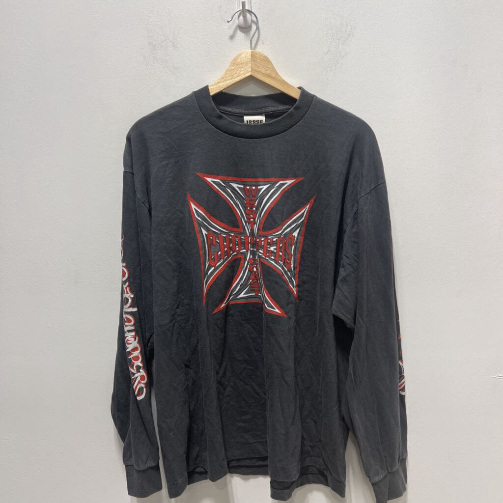 WEST COAST CHOPPERS L/S TEE SZ. L