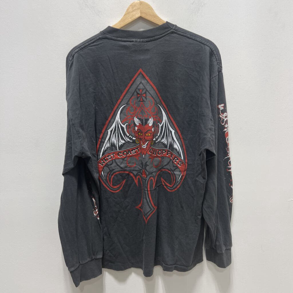 WEST COAST CHOPPERS L/S TEE SZ. L