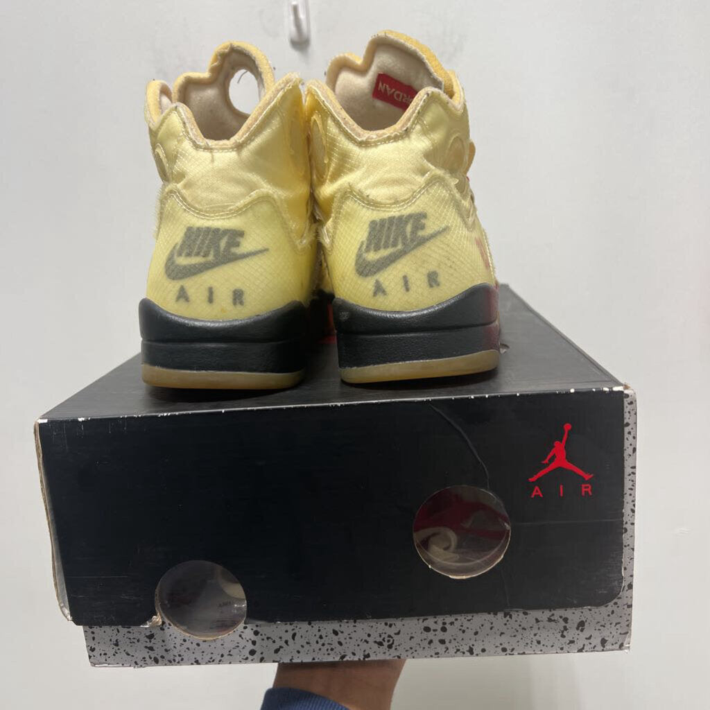 JORDAN 5 OFF-WHITE SZ 10.5
