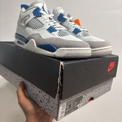 JORDAN 4 MILITARY BLUE // 12