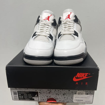JORDAN 4 WHITE CEMENT // 11