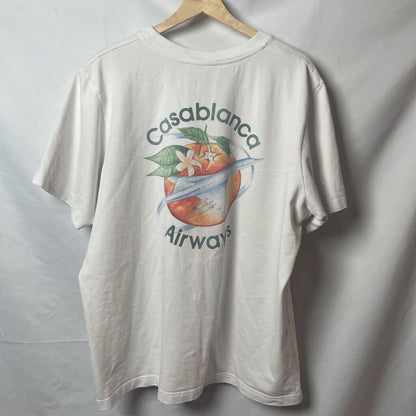 White Casablanca Tee Sz. 2X
