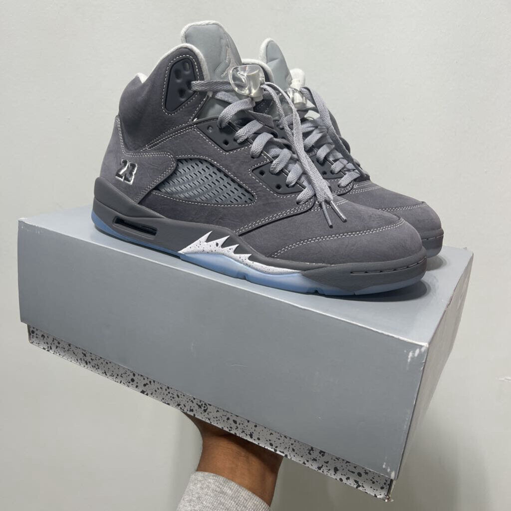 JORDAN 5 WOLF GRAY // SZ 11