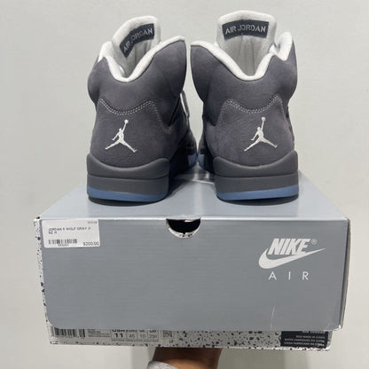 JORDAN 5 WOLF GRAY // SZ 11