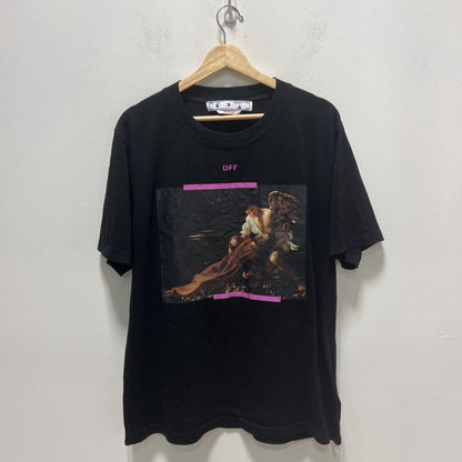 OFF WHITE TEE // L
