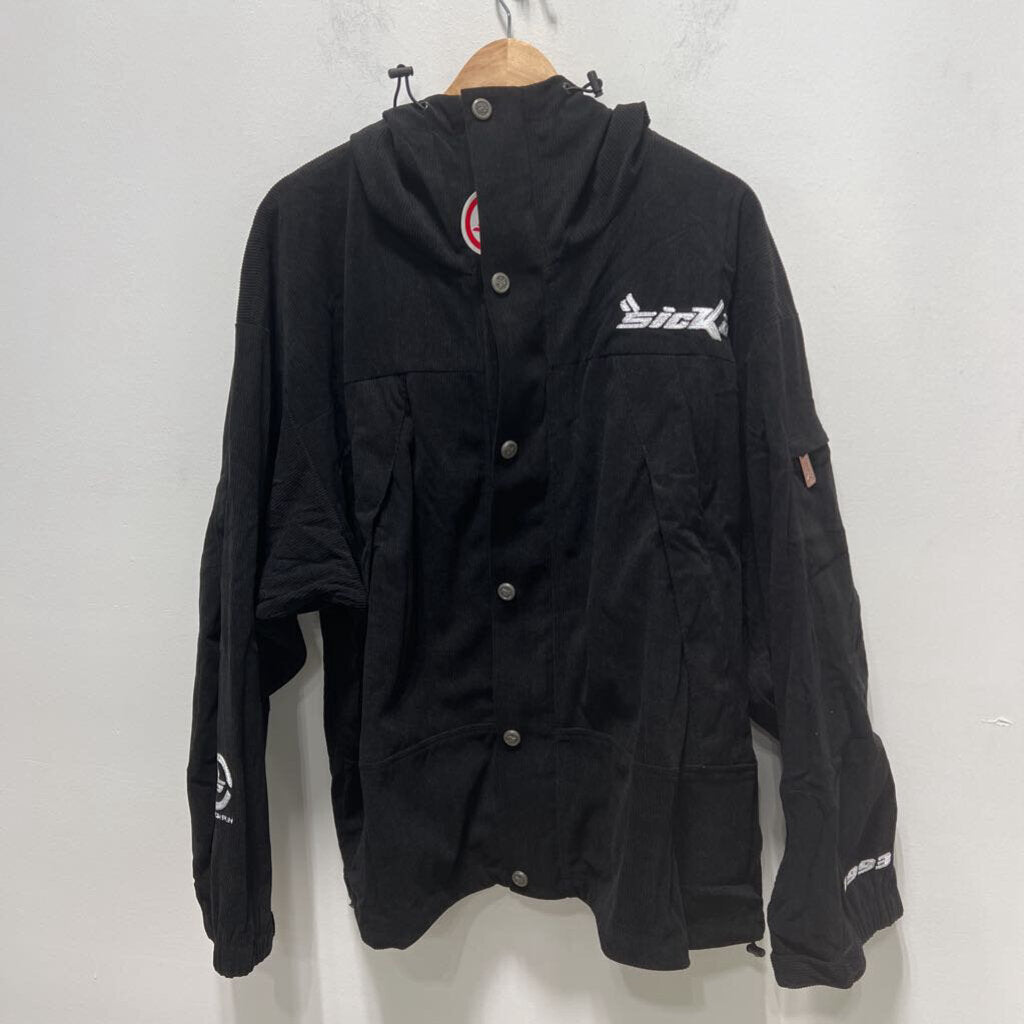 SICKO PARKA BLK JACKET // XL