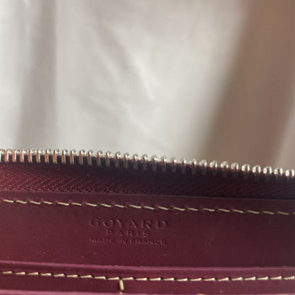 Burgundy Goyard Wallet
