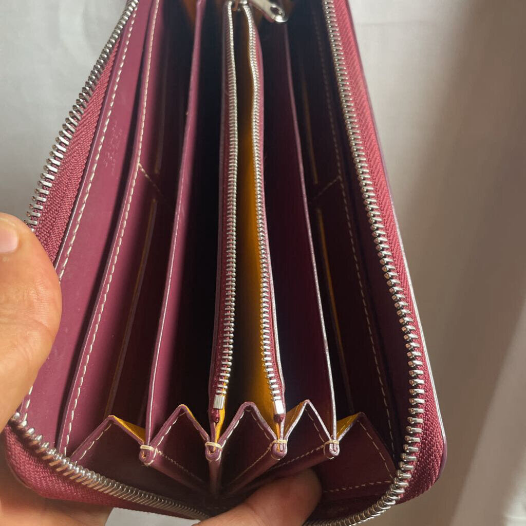 Burgundy Goyard Wallet