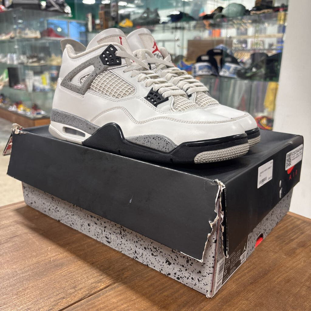 JORDAN 4 WHITE CEMENT // 11.5