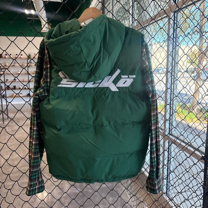 SICKO FLANNEL COAT SZ M