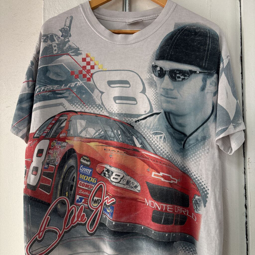 VINTAGE NASCAR TEE SZ L