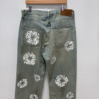 DENIM TEARS STUDDED JEANS // 36W