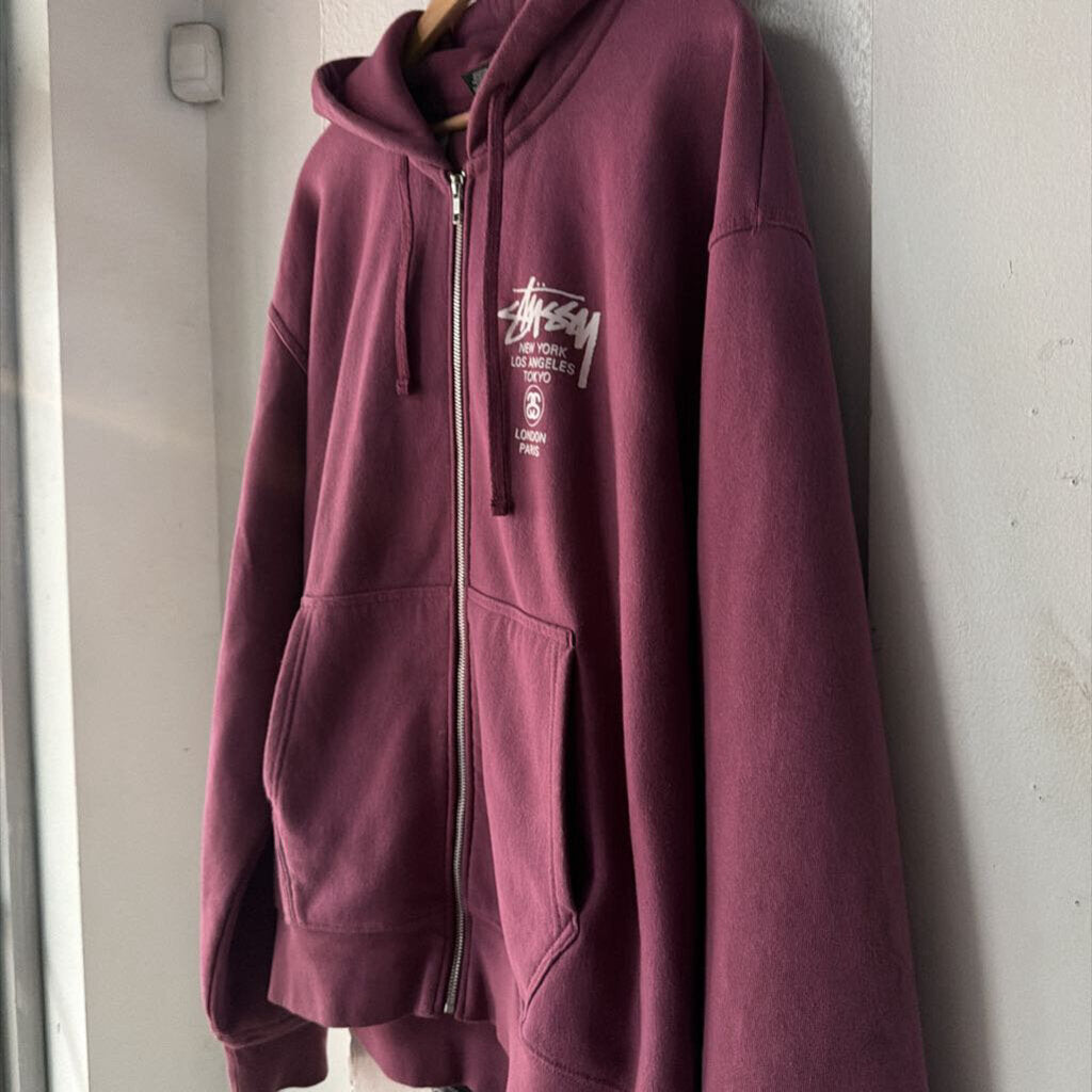 STUSSY WORLD JACKET SZ L