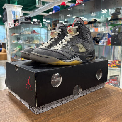 JORDAN 5 OFF WHITE MUSLIMS SZ.8