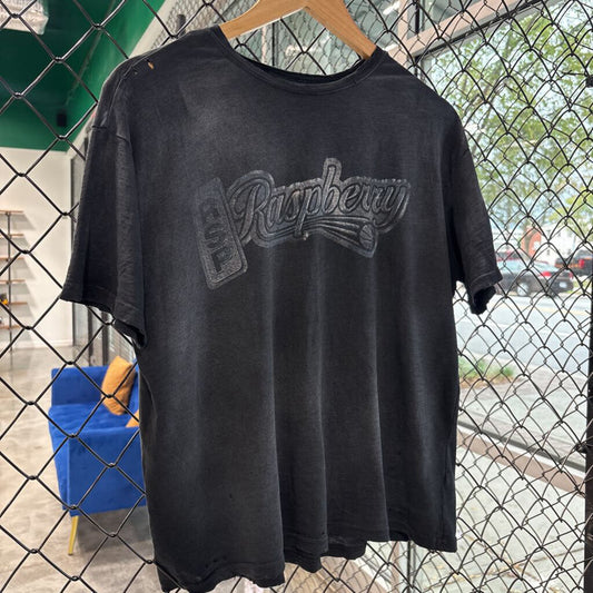 RASPBERRY BASKETBALL TEE SZ.S