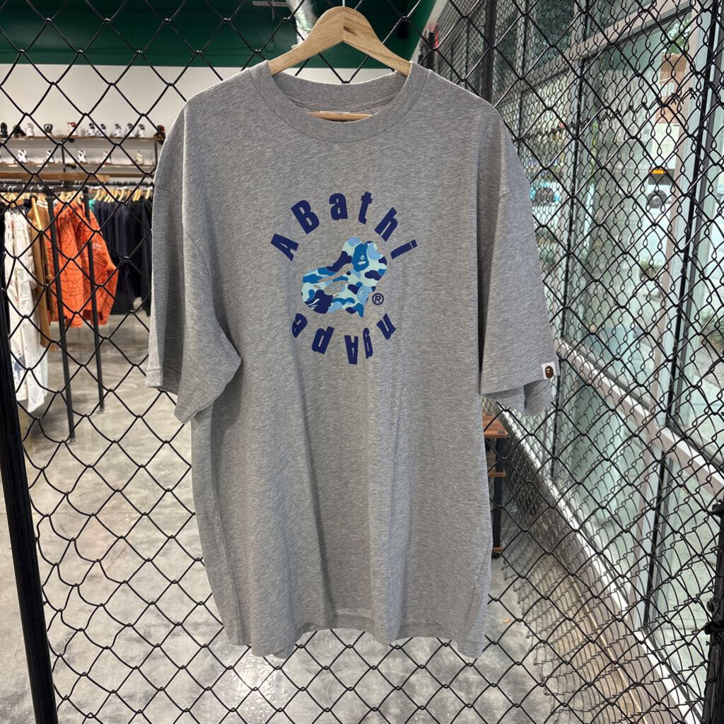 BAPE TEE // SZ 2XL (GREY)
