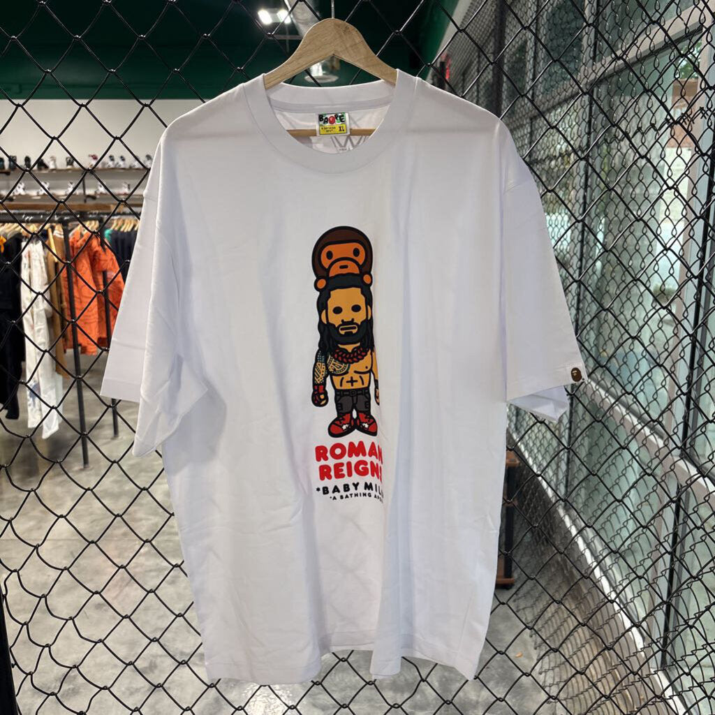BAPE TEE // SZ XL (WHT)