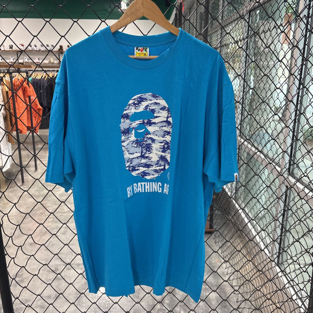 BAPE TEE // SZ 2XL (BLUE)