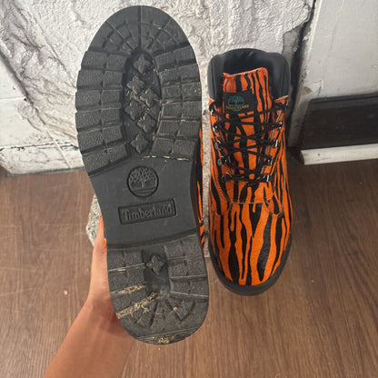SUPREME TIMBERLAND FIELD BOOT TIGER SZ. 10.5