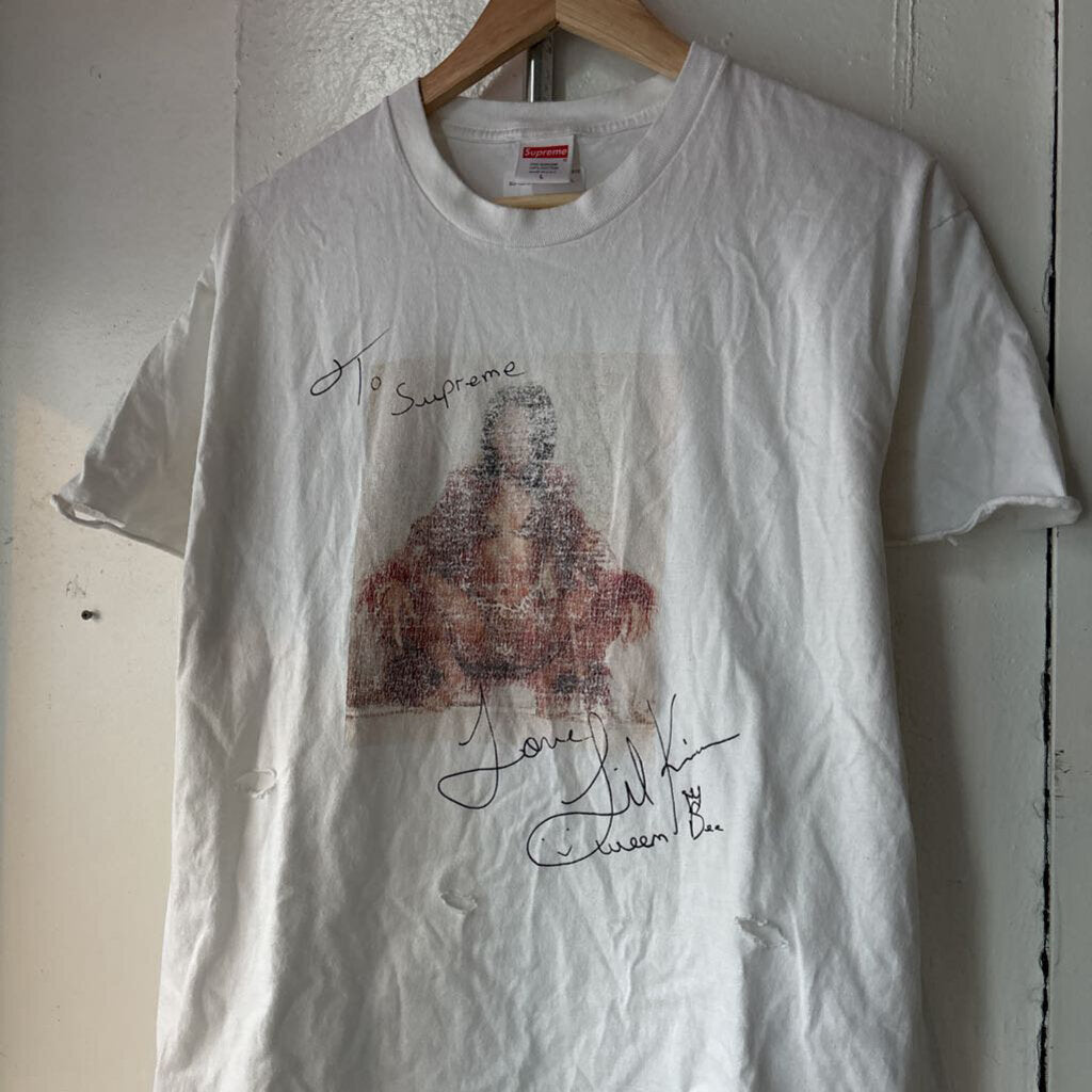 SUPREME LIL KIM TEE SZ. L (CUT)