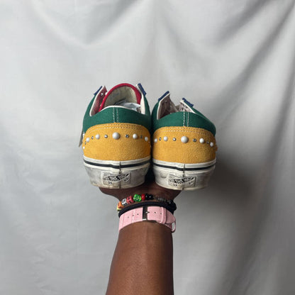 Pearlized Yacht Club Vans Sz. 11.5