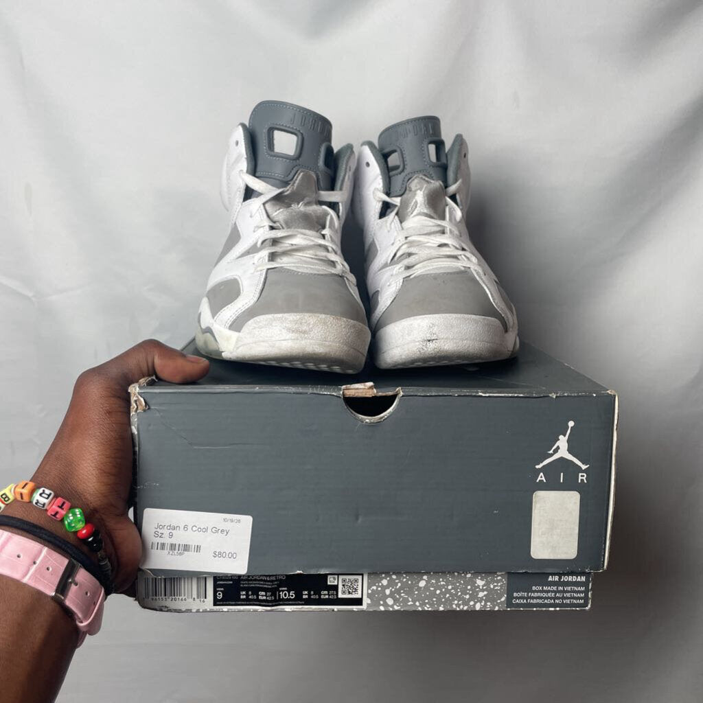 Jordan 6 Cool Grey Sz. 9