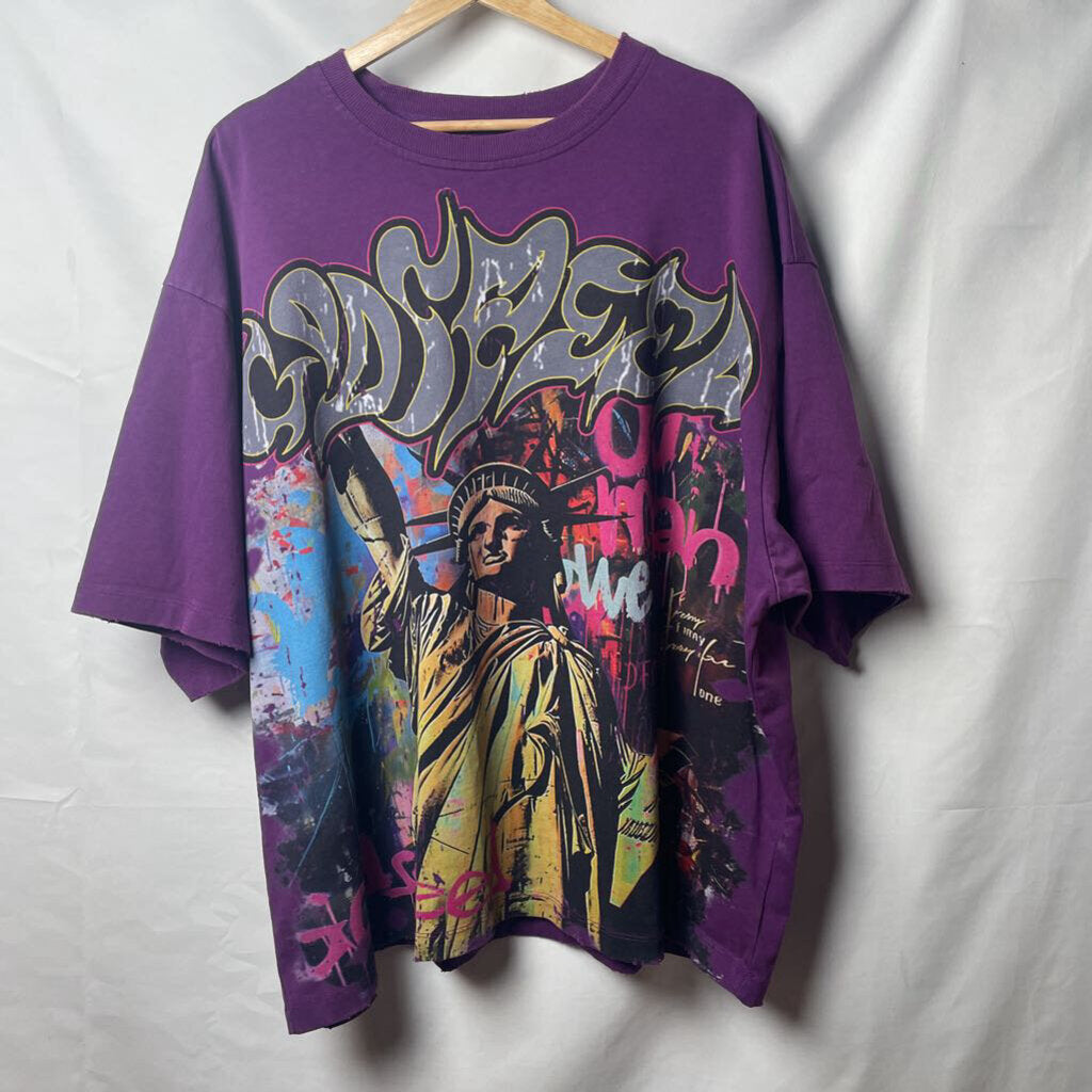 Purple Godspeed Liberty Tee Sz. XXL