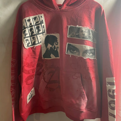 Red Stile Amor Rosso hoodie Sz. L