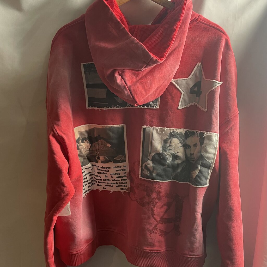 Red Stile Amor Rosso hoodie Sz. L