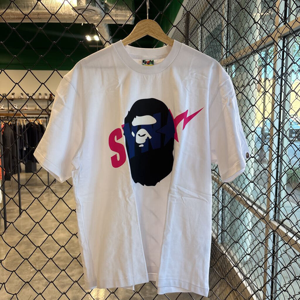 BAPE TEE // M (WHT)