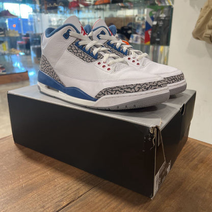 JORDAN 3 TRUE BLUE // 9
