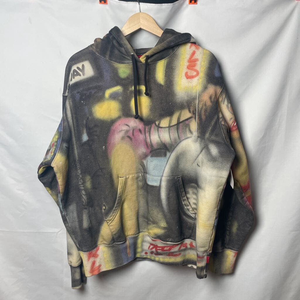 Supreme Lady Pink Hoodie Sz. M