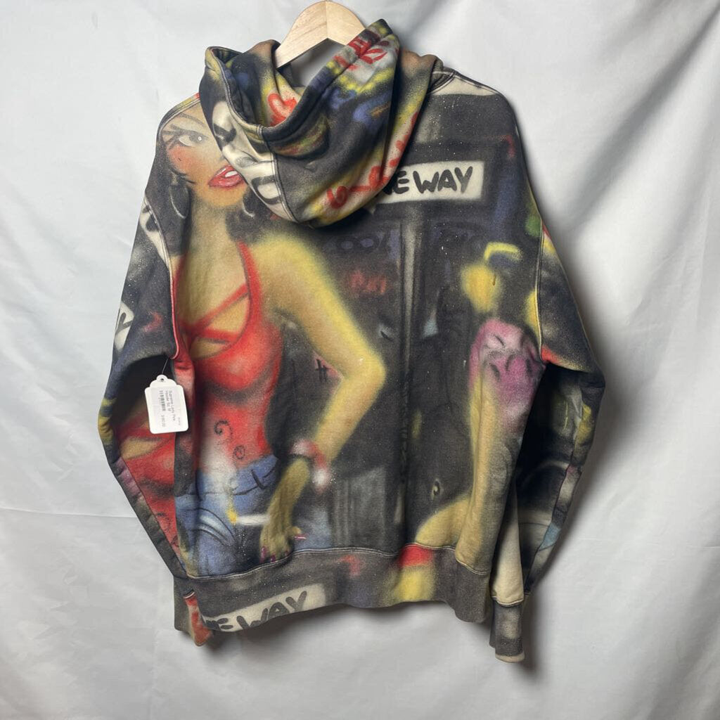 Supreme Lady Pink Hoodie Sz. M