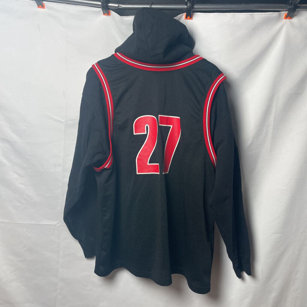Supreme Basketball Jersey hoodie Sz. L
