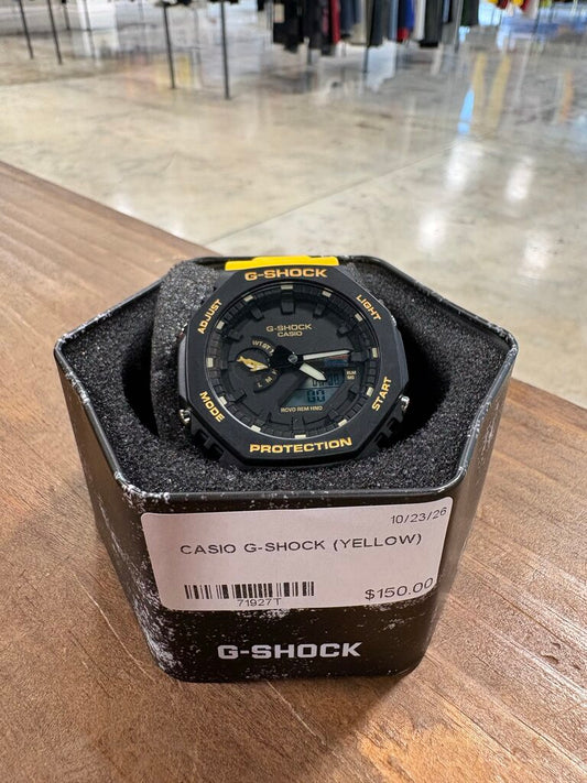 CASIO G-SHOCK (YELLOW)
