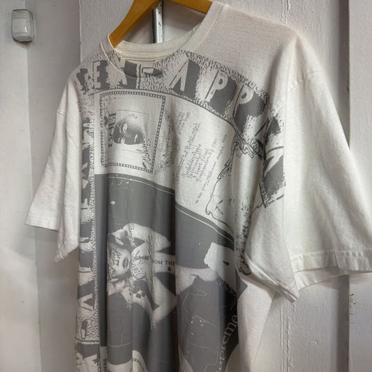 SUPREME NECK UP TEE SZ L