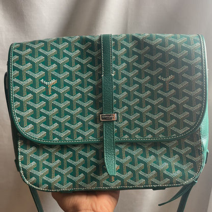 Green Goyard Side bag