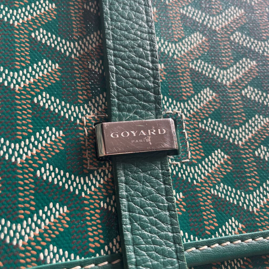 Green Goyard Side bag