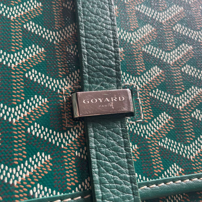 Green Goyard Side bag