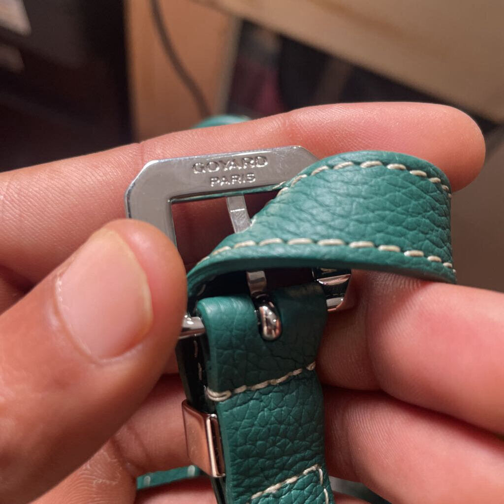 Green Goyard Side bag
