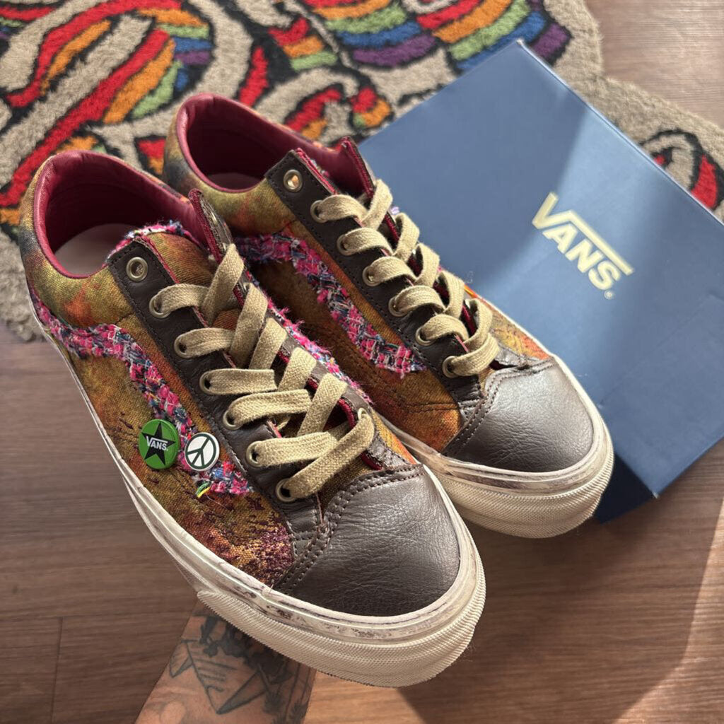 VANS SOUVENIR WARM BROWN SZ. 9.5 (BOX)